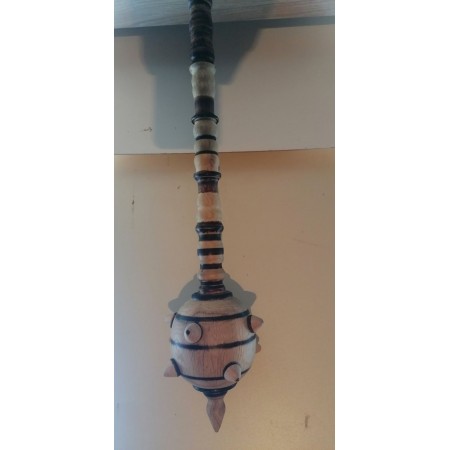 Декоративный элемент деревянная булава А-1